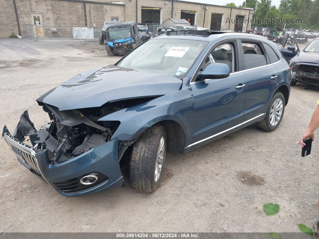 2016 Audi Q5 2.0t Premium Blue vin: WA1L2AFP6GA057965