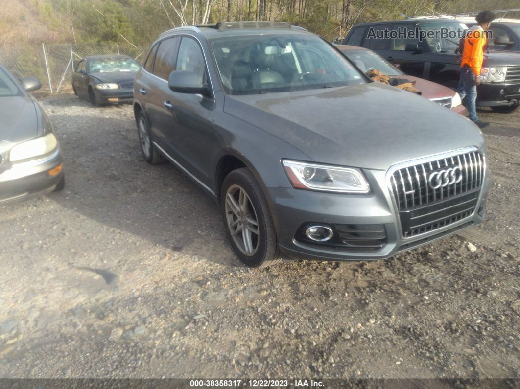 2016 Audi Q5 2.0t Premium Gray vin: WA1L2AFP6GA060994