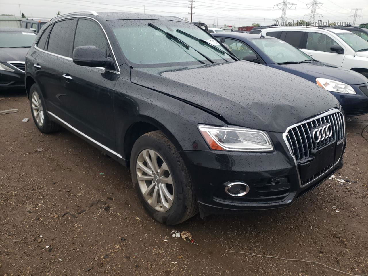 2016 Audi Q5 Premium Plus Black vin: WA1L2AFP6GA069128