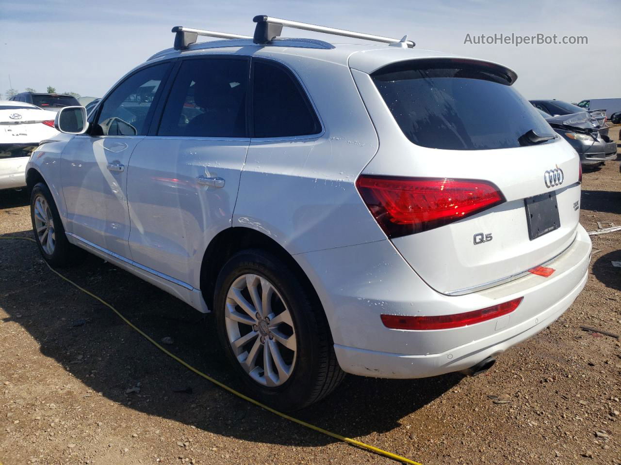 2016 Audi Q5 Premium Plus Белый vin: WA1L2AFP6GA094093