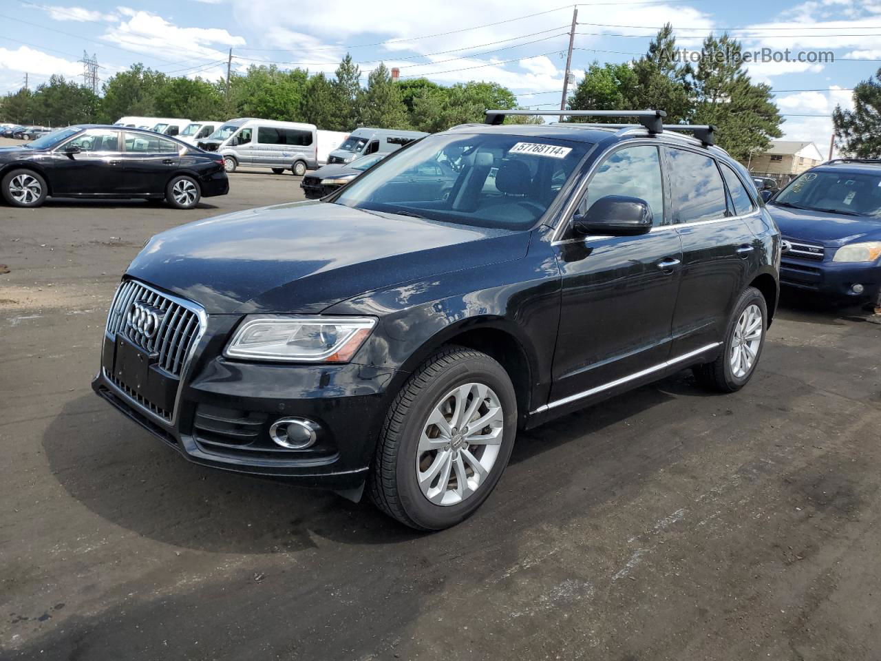 2016 Audi Q5 Premium Plus Black vin: WA1L2AFP6GA131269