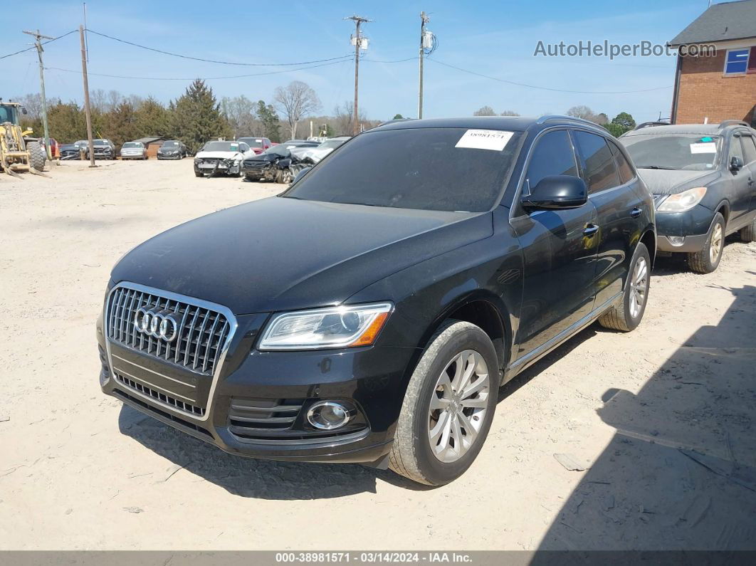 2016 Audi Q5 2.0t Premium Черный vin: WA1L2AFP7GA012405