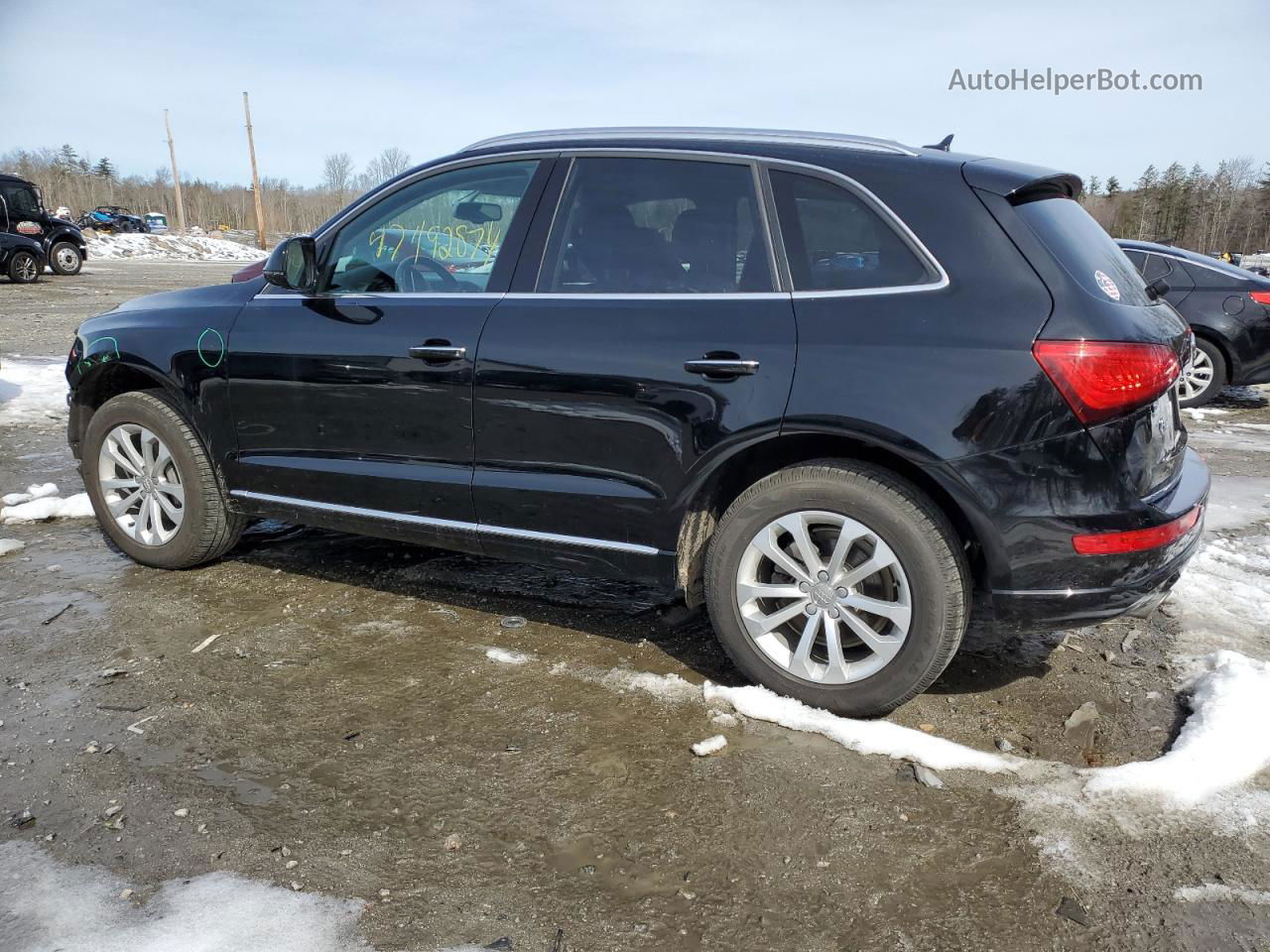 2016 Audi Q5 Premium Plus Черный vin: WA1L2AFP7GA021492