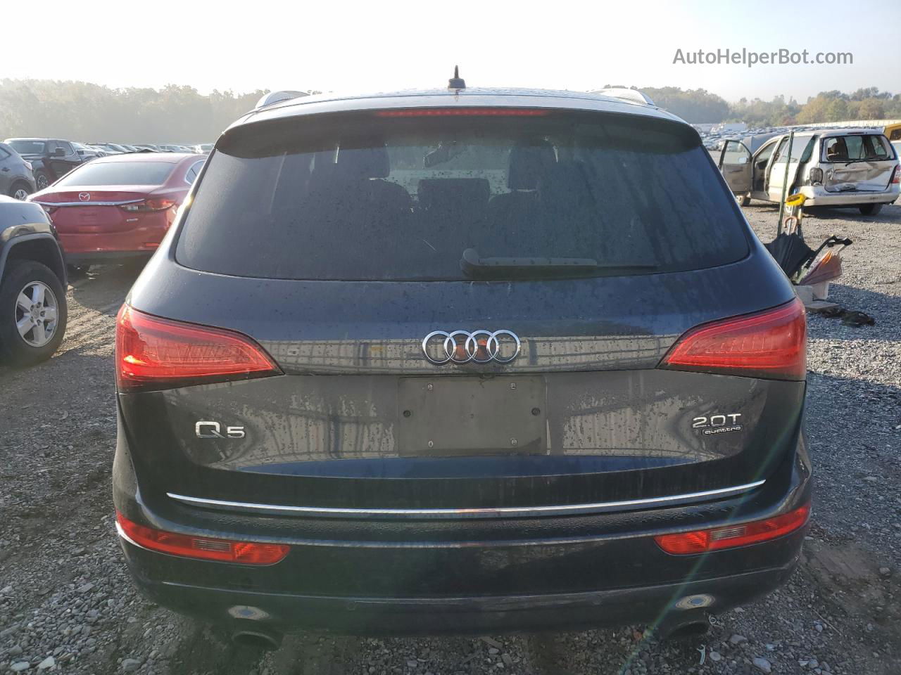 2016 Audi Q5 Premium Plus Черный vin: WA1L2AFP7GA028135