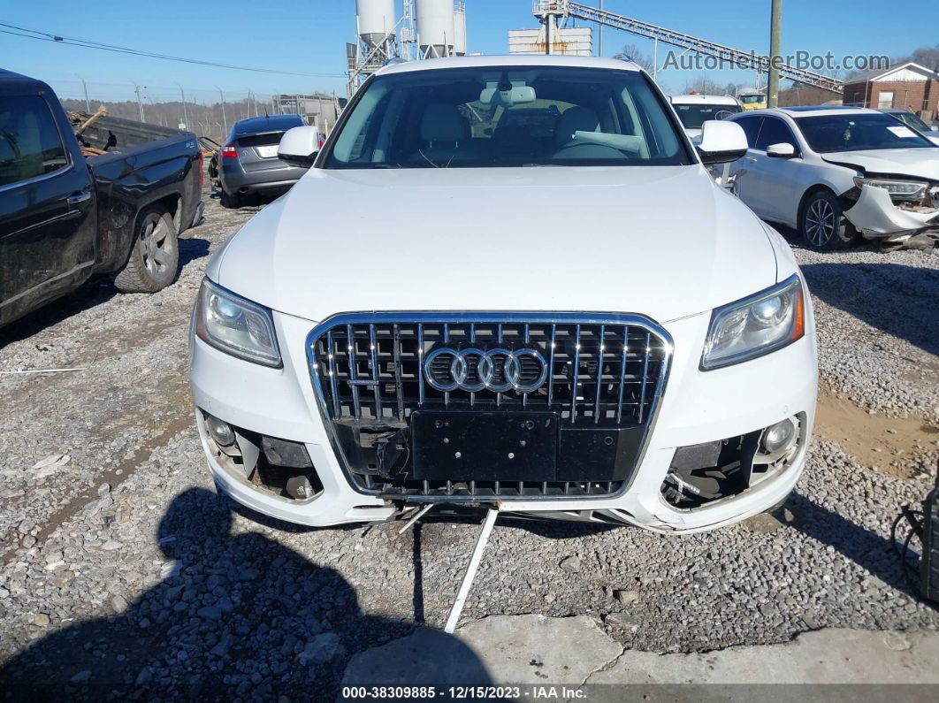 2016 Audi Q5 2.0t Premium White vin: WA1L2AFP7GA028507