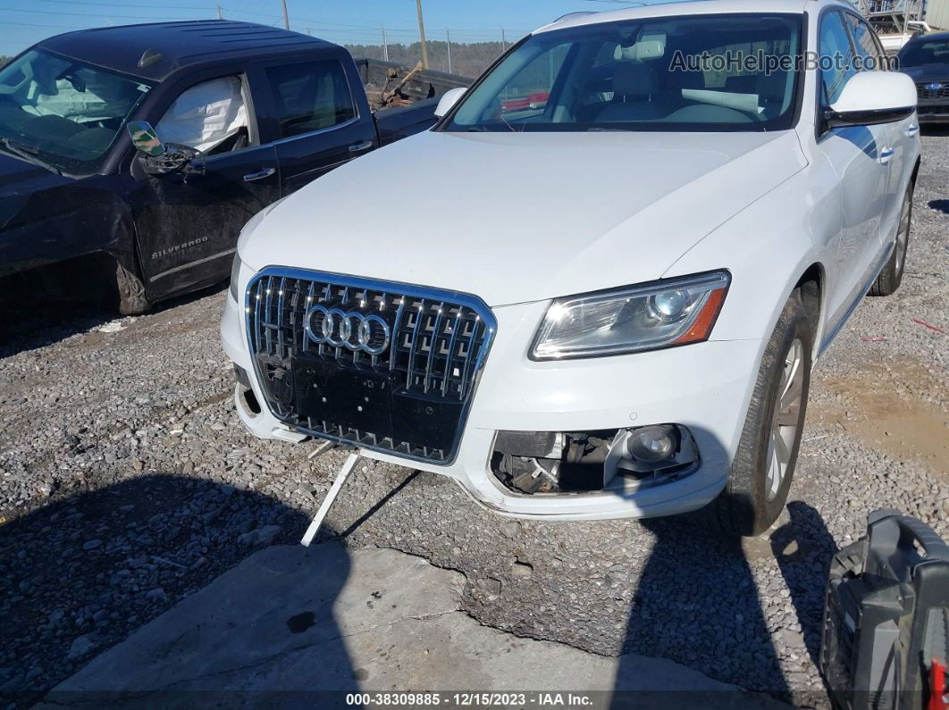 2016 Audi Q5 2.0t Premium White vin: WA1L2AFP7GA028507