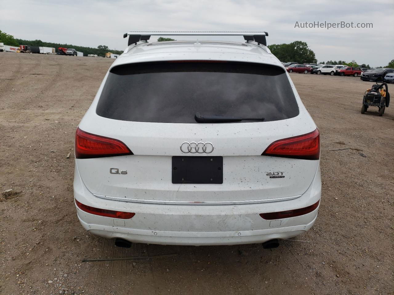 2016 Audi Q5 Premium Plus Белый vin: WA1L2AFP7GA037028