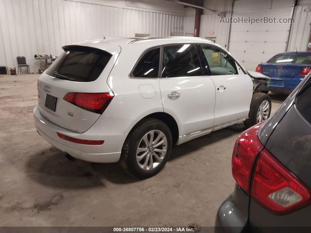 2016 Audi Q5 2.0t Premium White vin: WA1L2AFP7GA038406