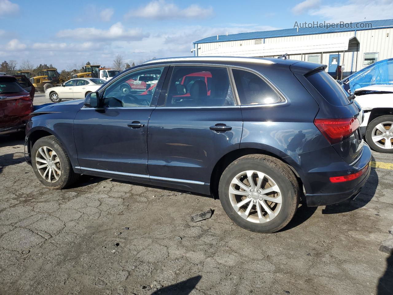 2016 Audi Q5 Premium Plus Blue vin: WA1L2AFP7GA054119