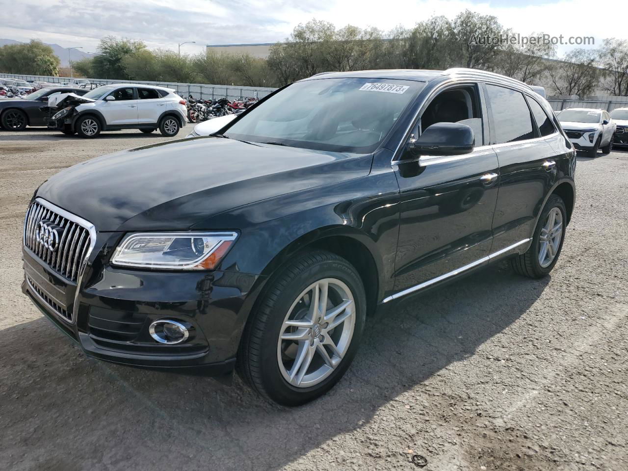 2016 Audi Q5 Premium Plus Black vin: WA1L2AFP7GA077948