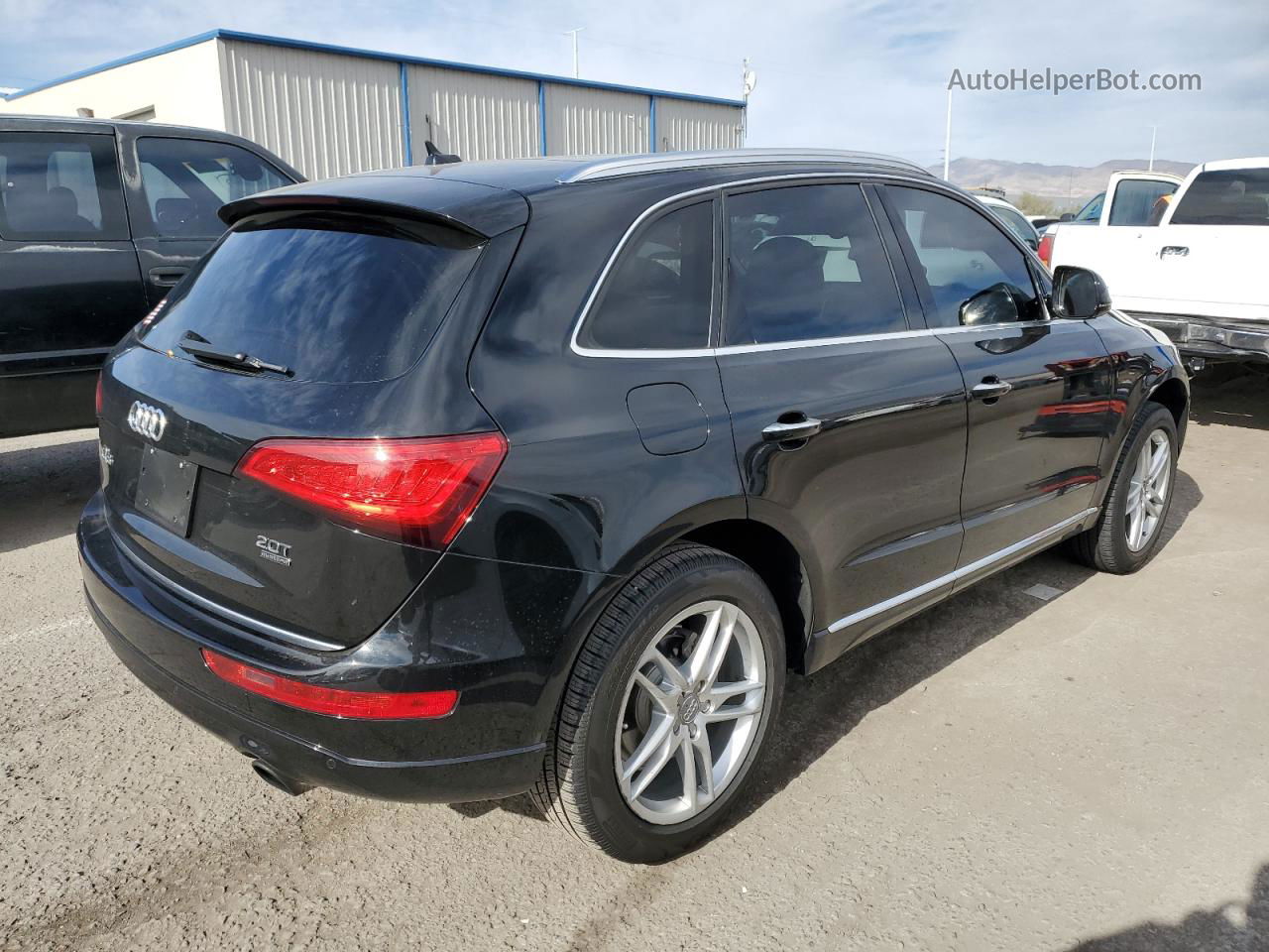 2016 Audi Q5 Premium Plus Black vin: WA1L2AFP7GA077948