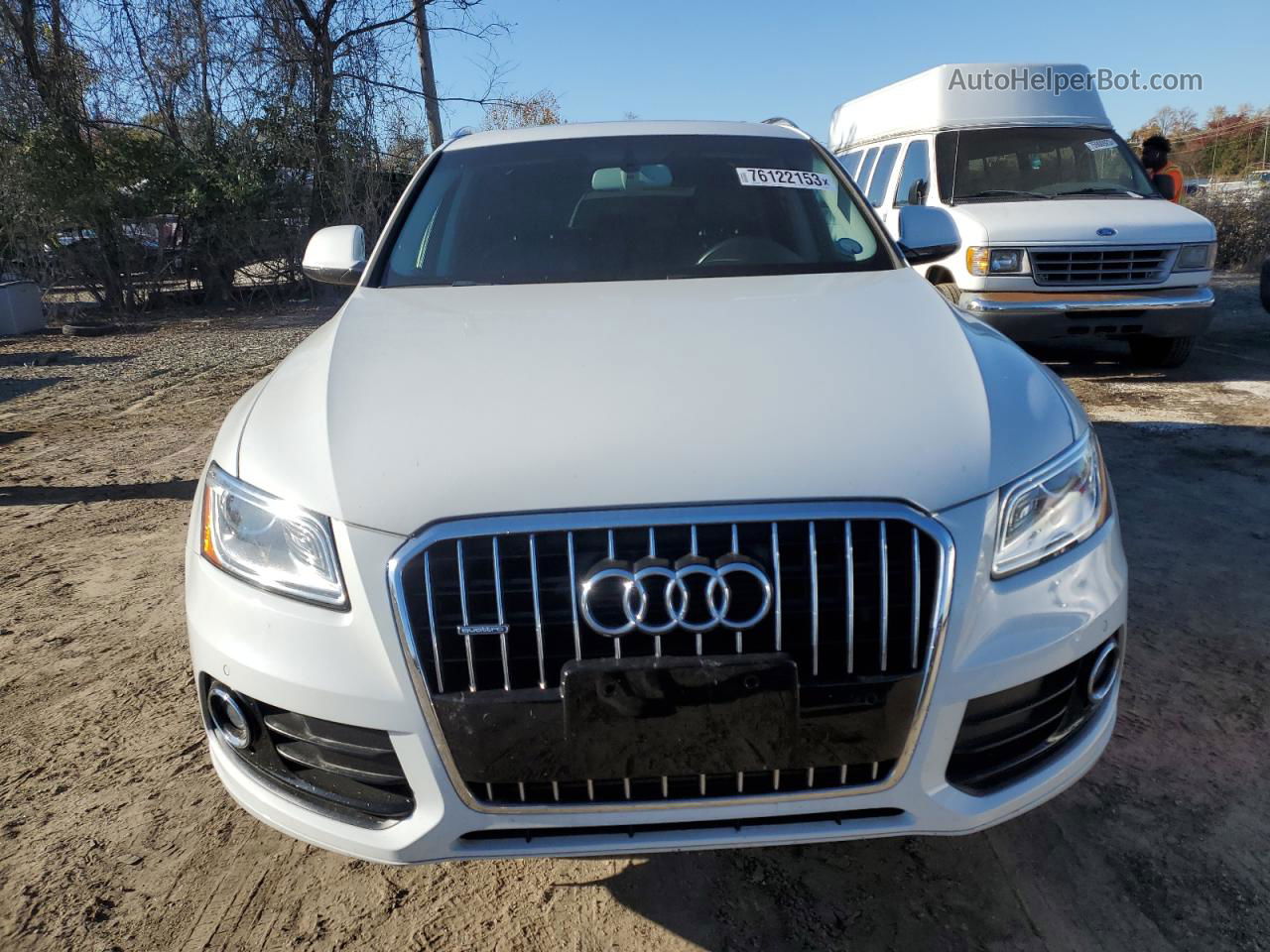 2016 Audi Q5 Premium Plus White vin: WA1L2AFP7GA092787