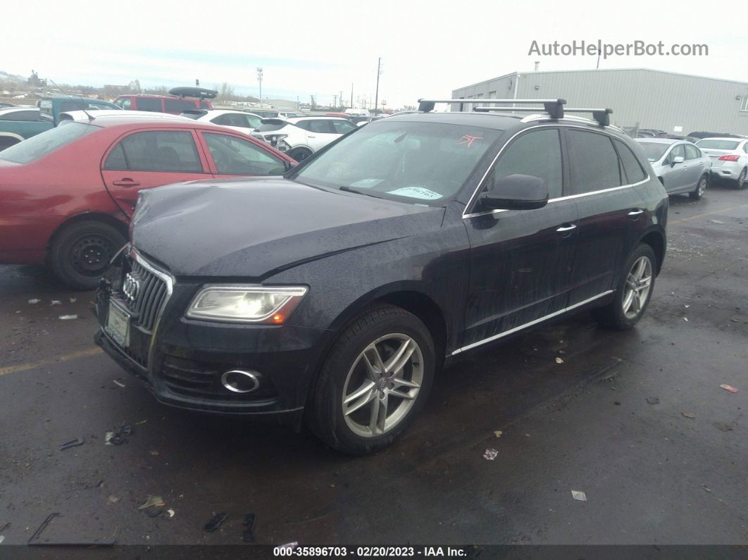 2016 Audi Q5 Premium Plus Синий vin: WA1L2AFP7GA127537