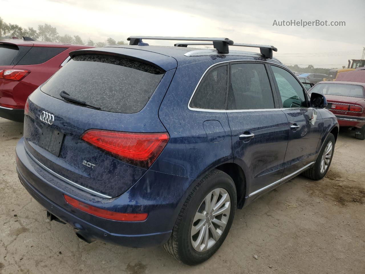 2016 Audi Q5 Premium Plus Blue vin: WA1L2AFP8GA053920