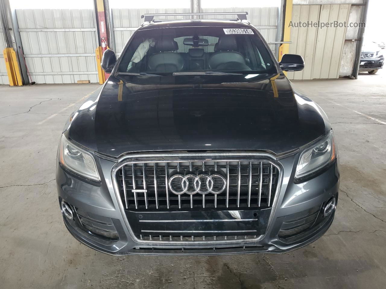 2016 Audi Q5 Premium Plus Gray vin: WA1L2AFP8GA064710