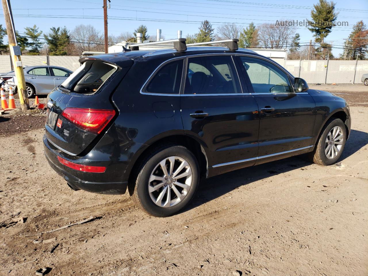 2016 Audi Q5 Premium Plus Черный vin: WA1L2AFP8GA114294