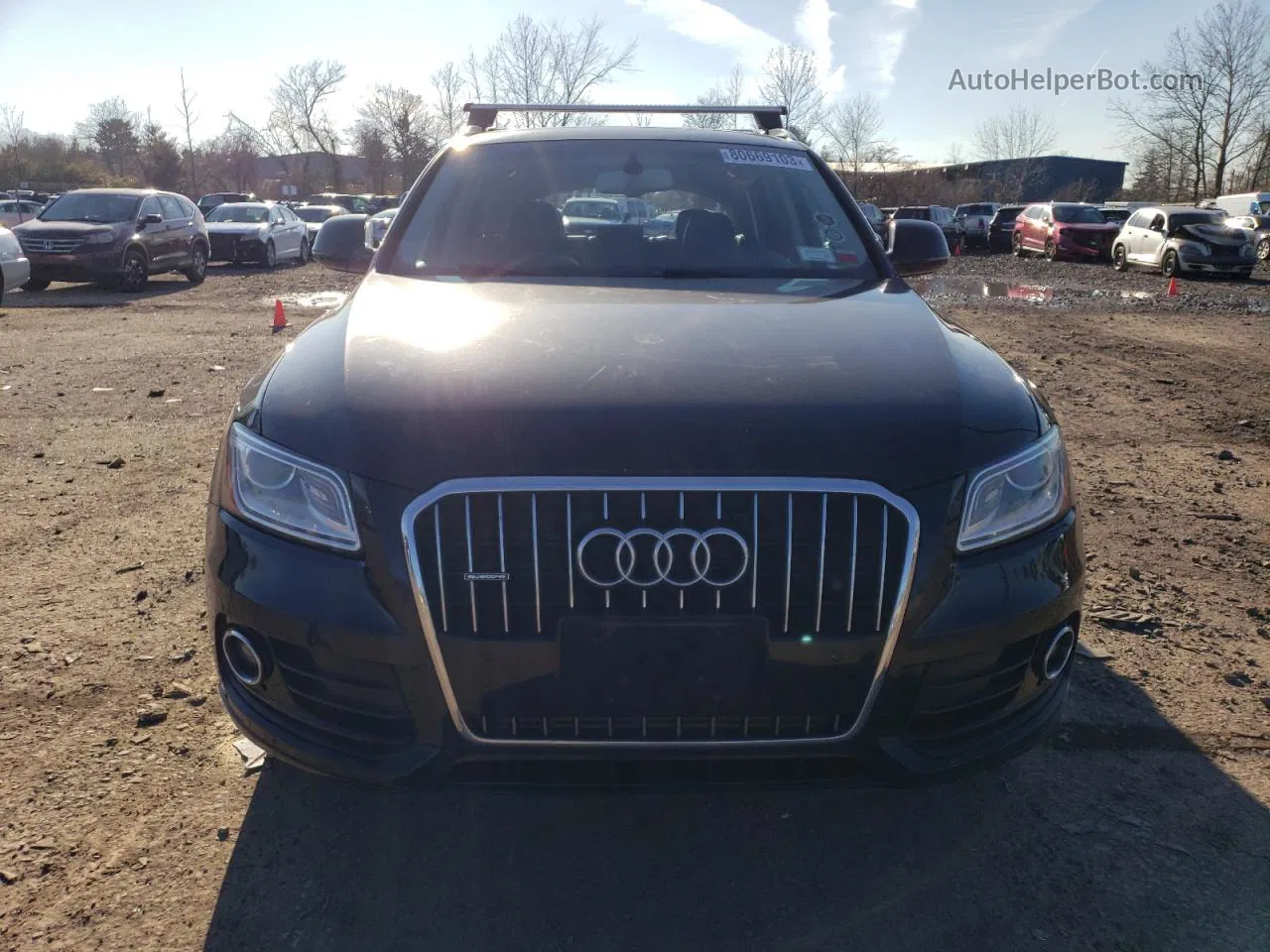 2016 Audi Q5 Premium Plus Черный vin: WA1L2AFP8GA114294