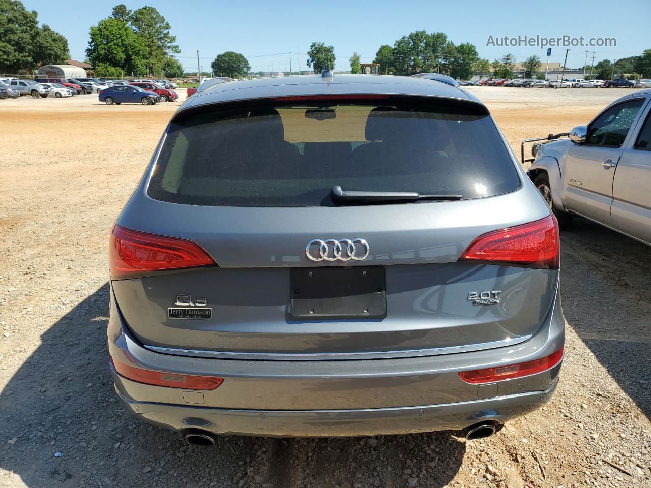 2016 Audi Q5 Premium Plus Gray vin: WA1L2AFP8GA146212