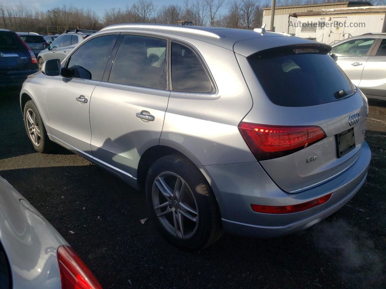 2016 Audi Q5 Premium Plus Silver vin: WA1L2AFP9GA035507