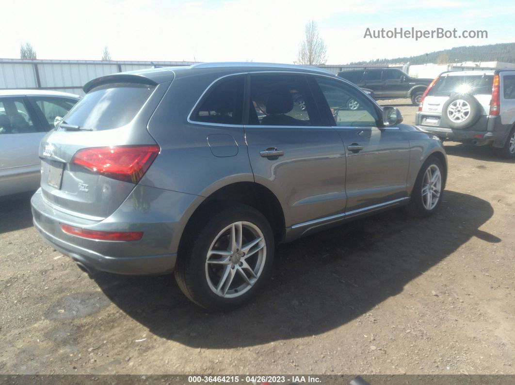 2016 Audi Q5 Premium Plus Gray vin: WA1L2AFP9GA066868