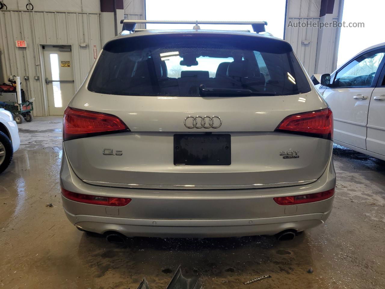 2016 Audi Q5 Premium Plus Gray vin: WA1L2AFP9GA068474