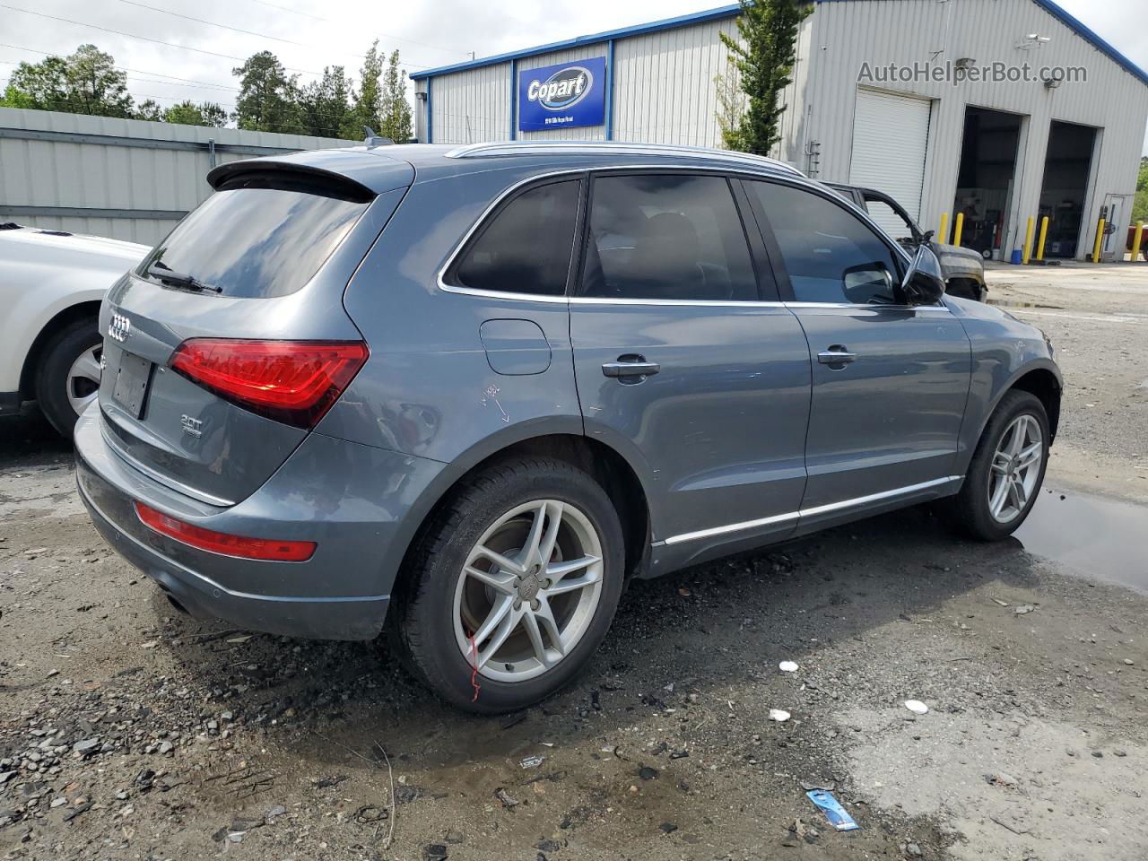 2016 Audi Q5 Premium Plus Серый vin: WA1L2AFP9GA085680