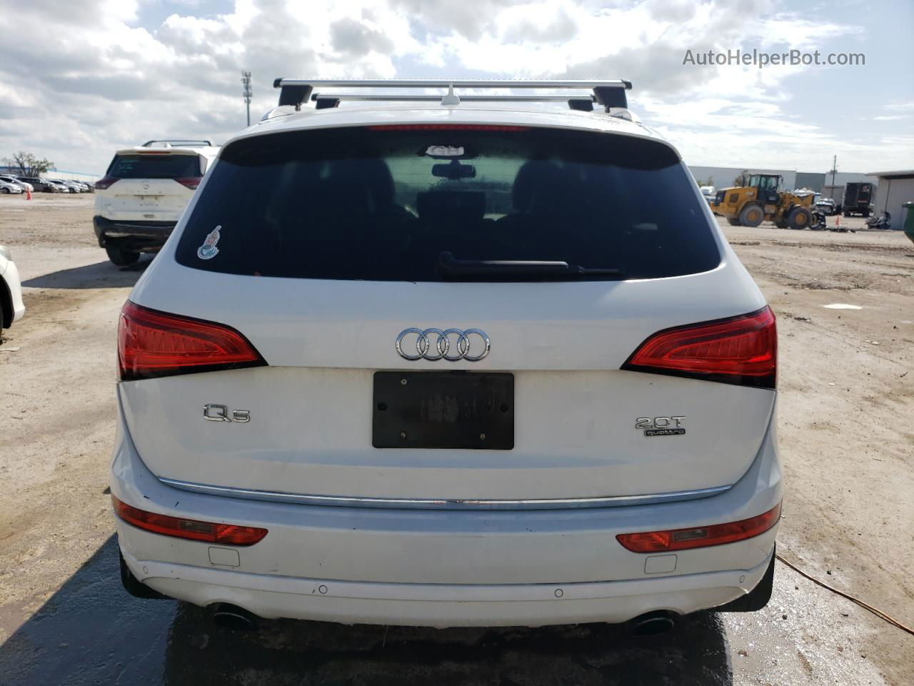 2016 Audi Q5 Premium Plus White vin: WA1L2AFP9GA123943