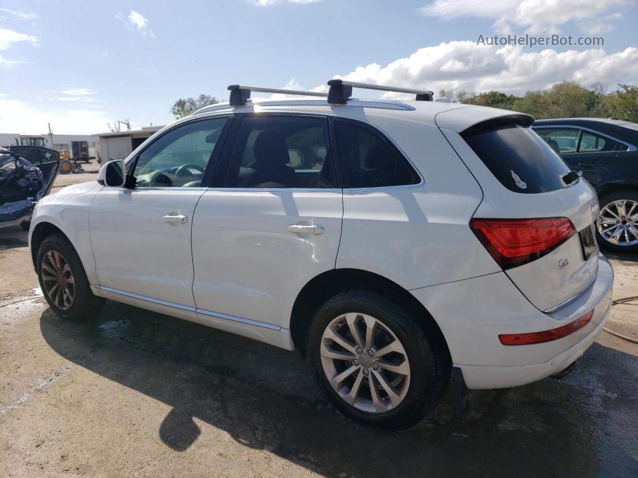 2016 Audi Q5 Premium Plus White vin: WA1L2AFP9GA123943