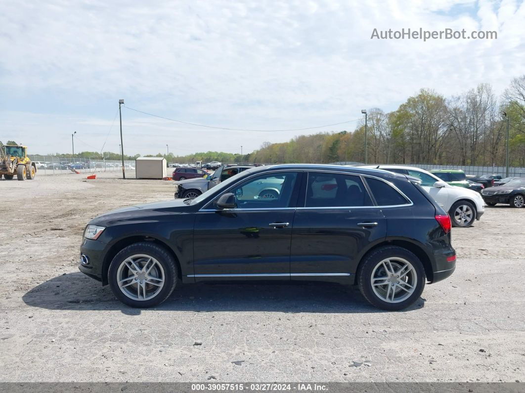 2016 Audi Q5 2.0t Premium Черный vin: WA1L2AFP9GA142167