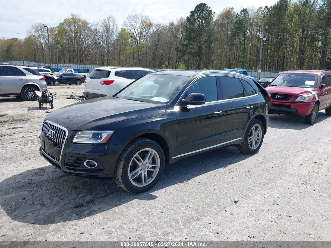 2016 Audi Q5 2.0t Premium Black vin: WA1L2AFP9GA142167