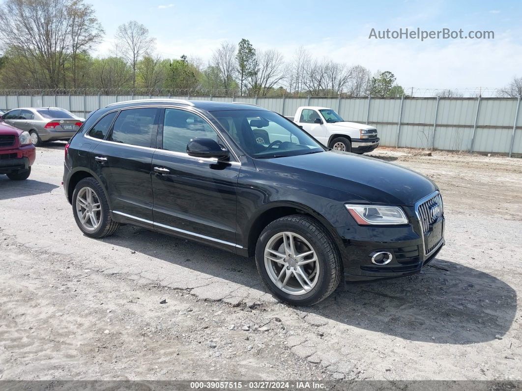 2016 Audi Q5 2.0t Premium Черный vin: WA1L2AFP9GA142167