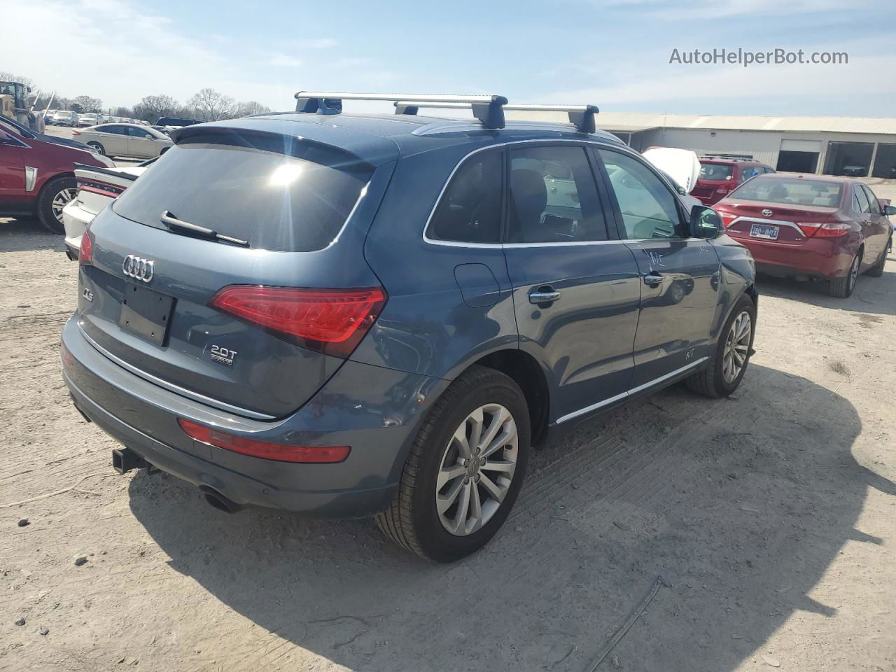 2016 Audi Q5 Premium Plus Blue vin: WA1L2AFPXGA050274