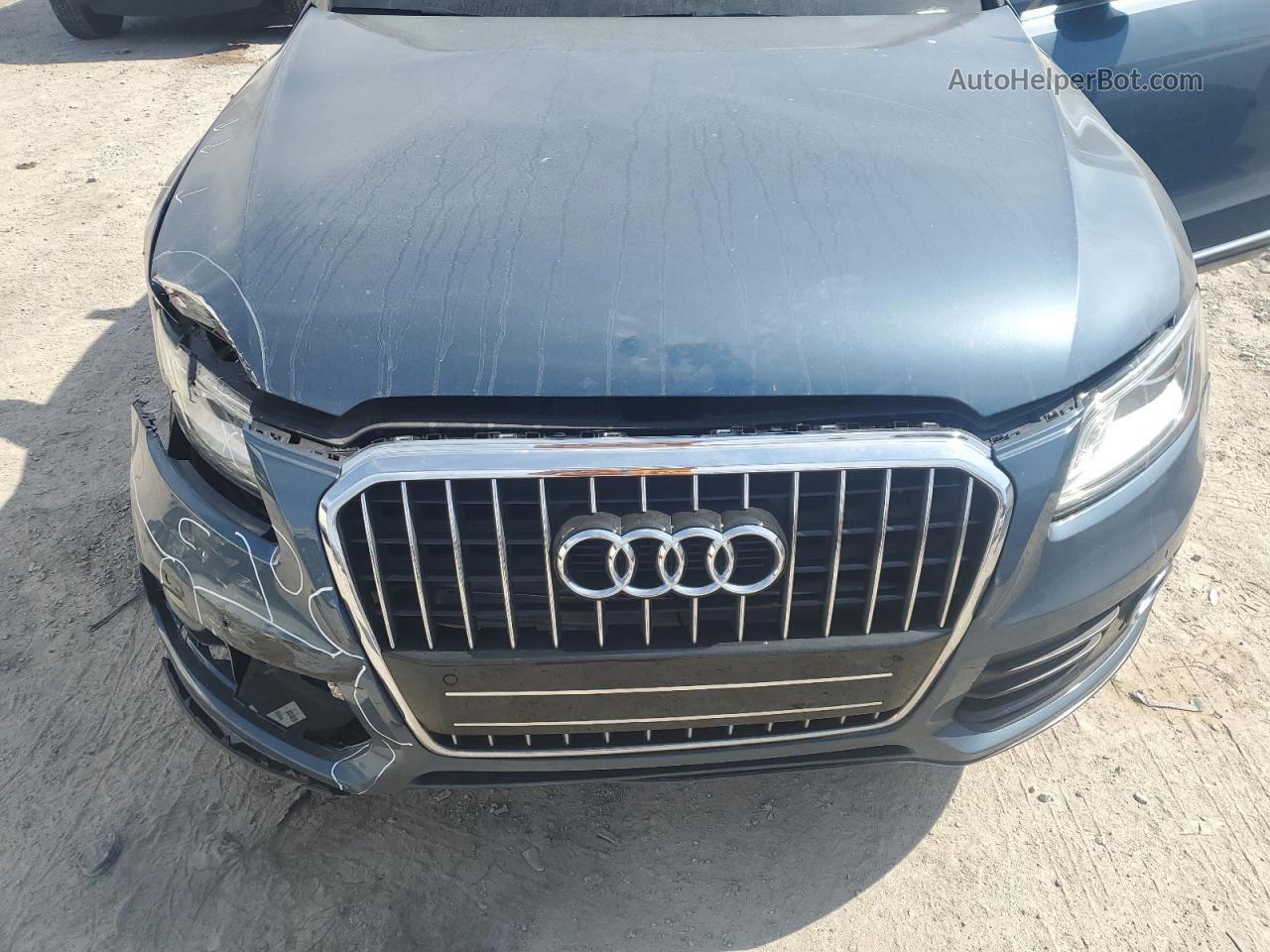 2016 Audi Q5 Premium Plus Синий vin: WA1L2AFPXGA050274