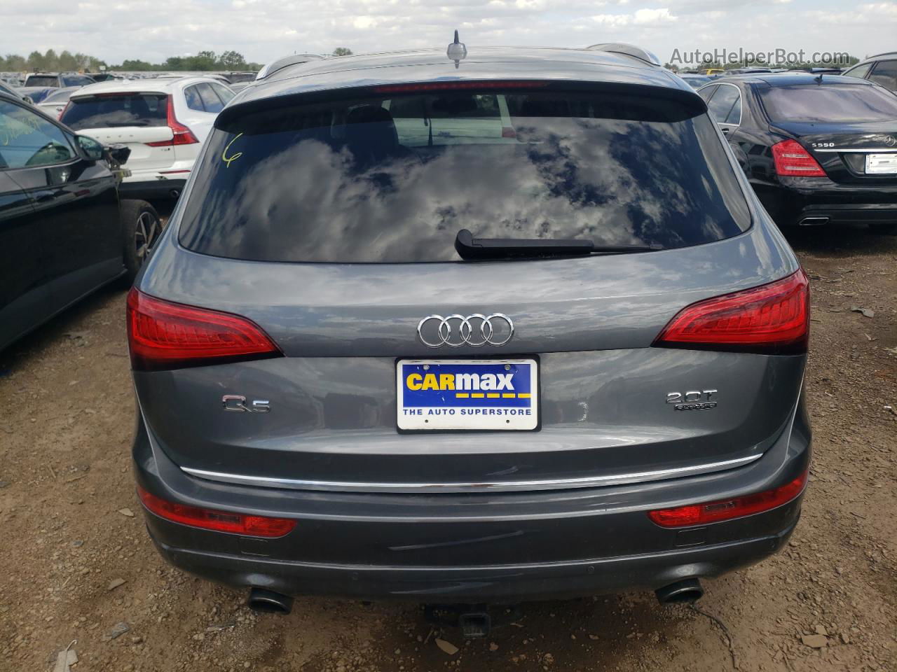 2016 Audi Q5 Premium Plus Gray vin: WA1L2AFPXGA056771