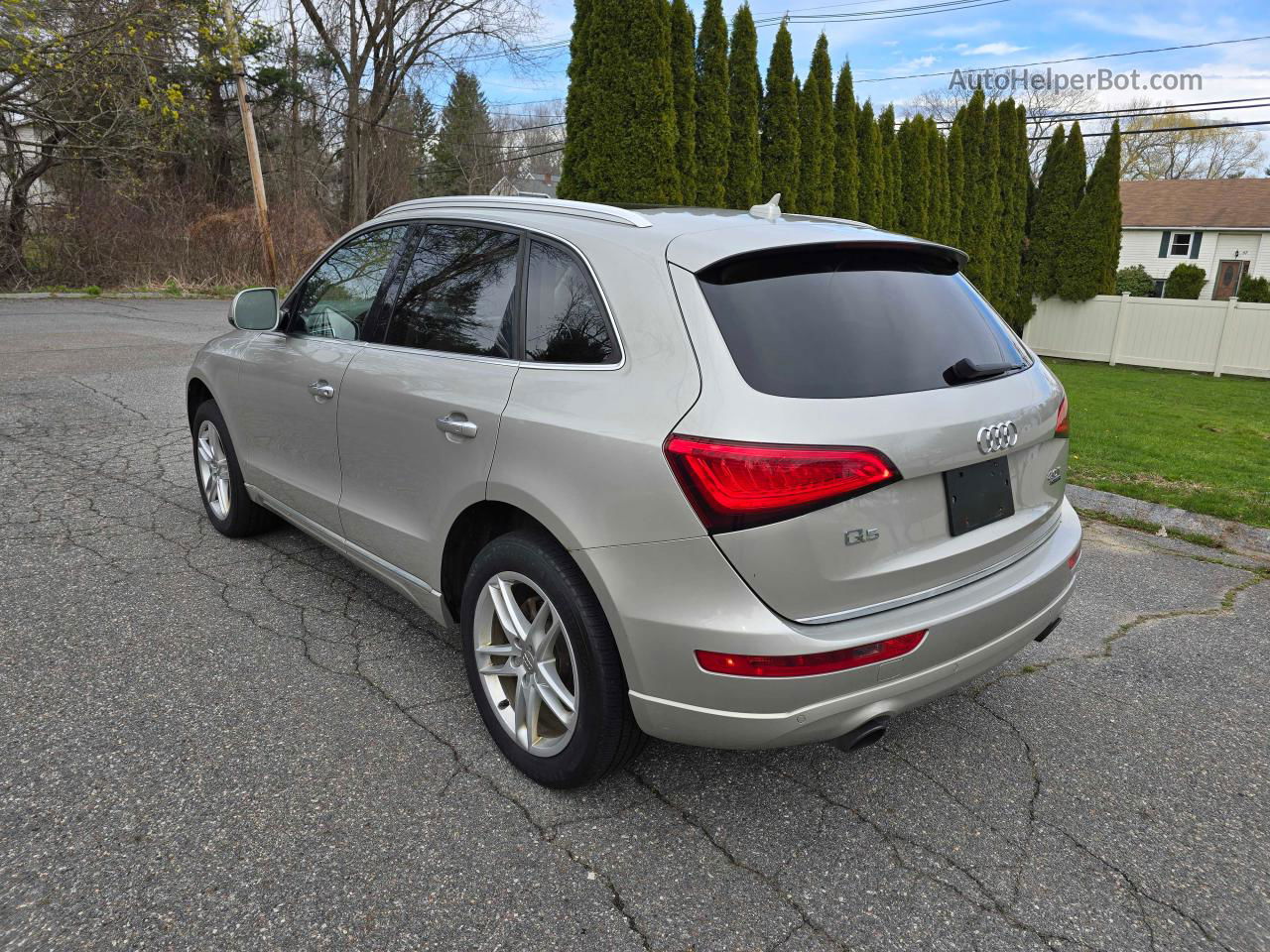 2016 Audi Q5 Premium Plus Silver vin: WA1L2AFPXGA079810