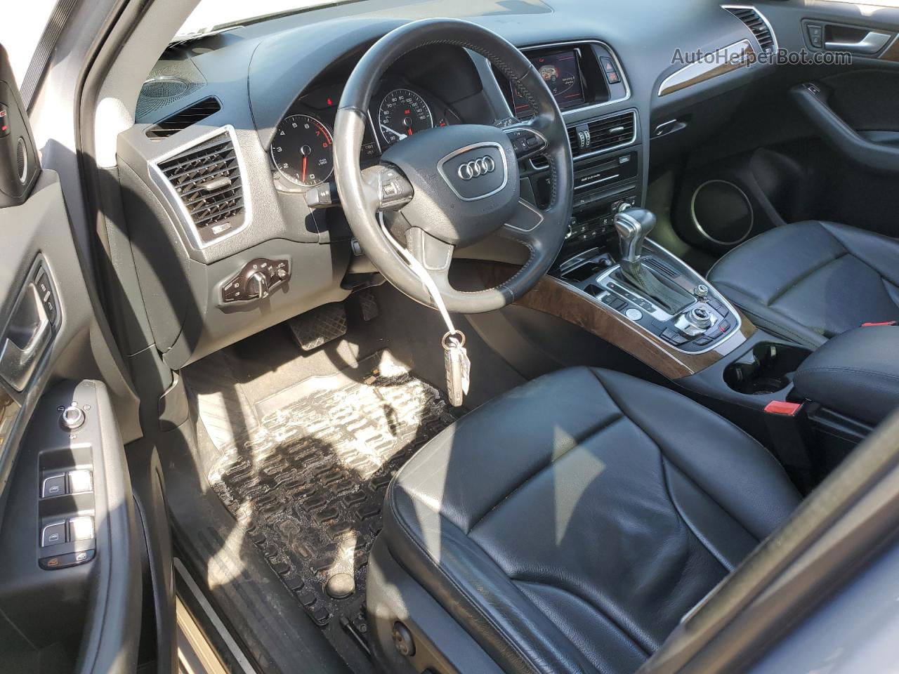 2016 Audi Q5 Premium Plus Серебряный vin: WA1L2AFPXGA091813