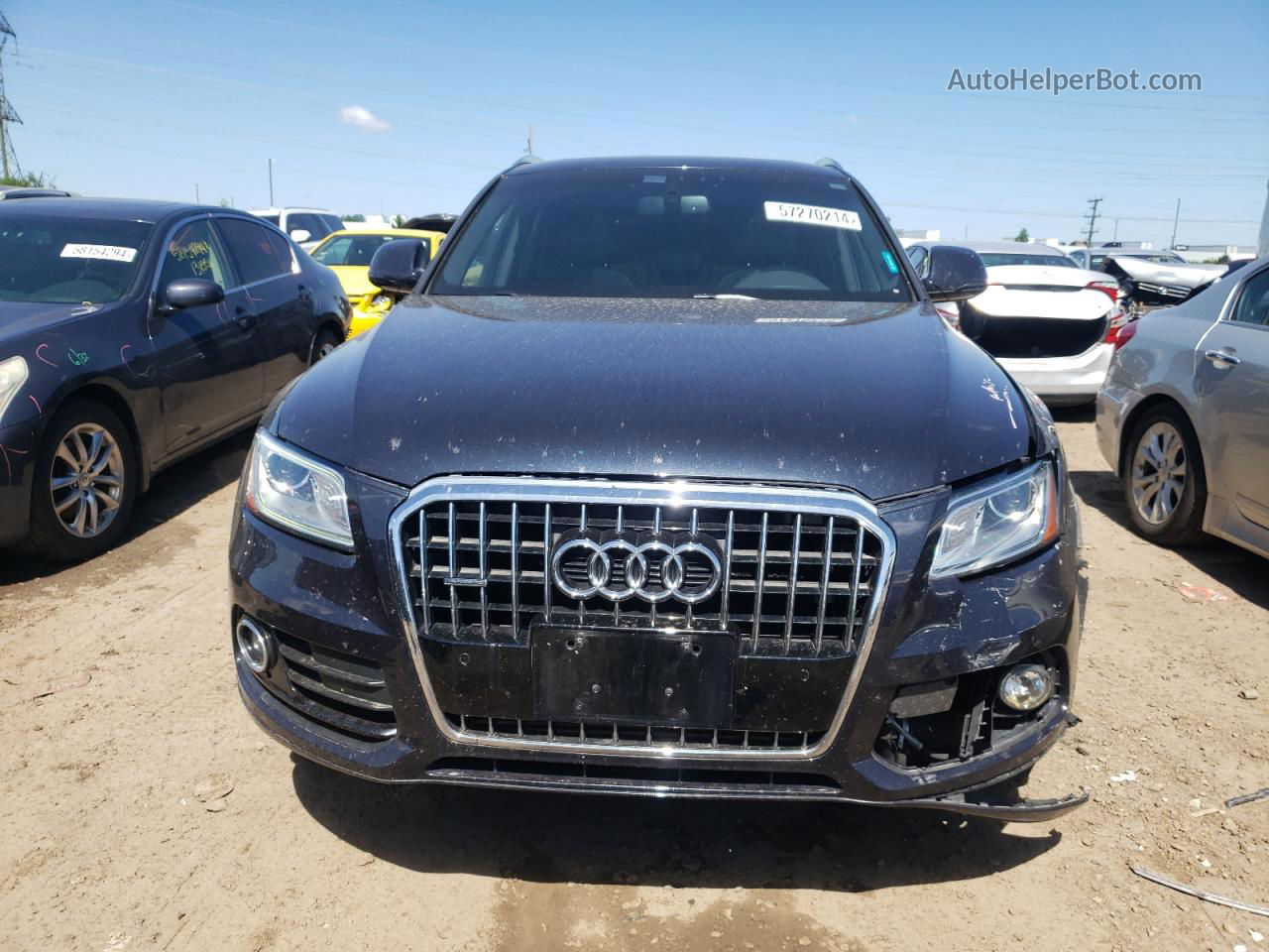 2016 Audi Q5 Premium Plus Black vin: WA1L2AFPXGA136961