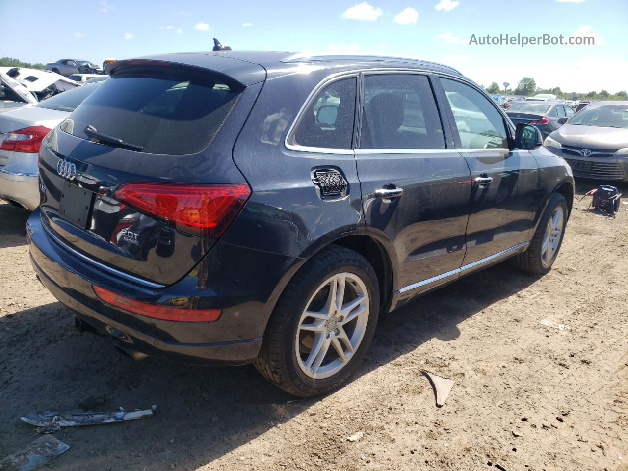 2016 Audi Q5 Premium Plus Черный vin: WA1L2AFPXGA136961