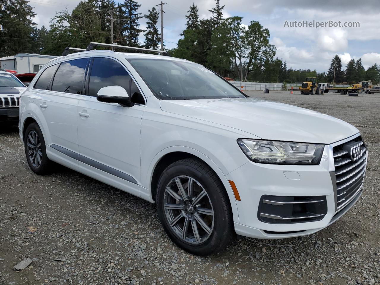 2017 Audi Q7 Premium Plus White vin: WA1LAAF70HD002155