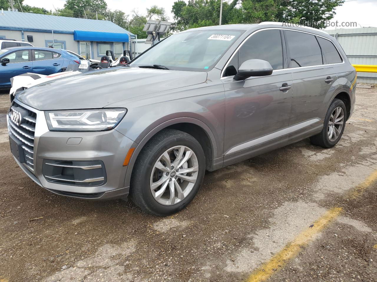 2017 Audi Q7 Premium Plus Silver vin: WA1LAAF70HD006612