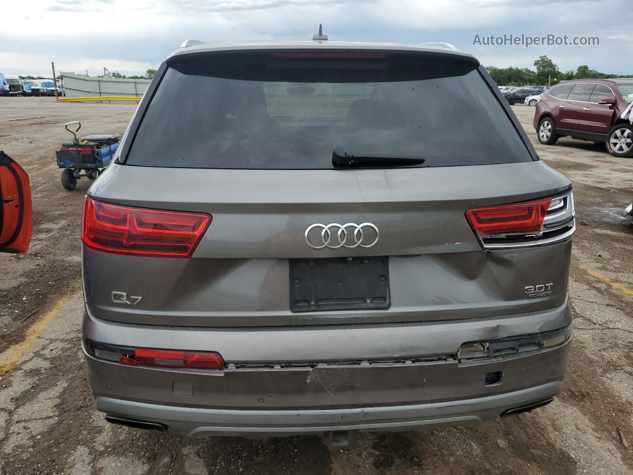 2017 Audi Q7 Premium Plus Silver vin: WA1LAAF70HD006612