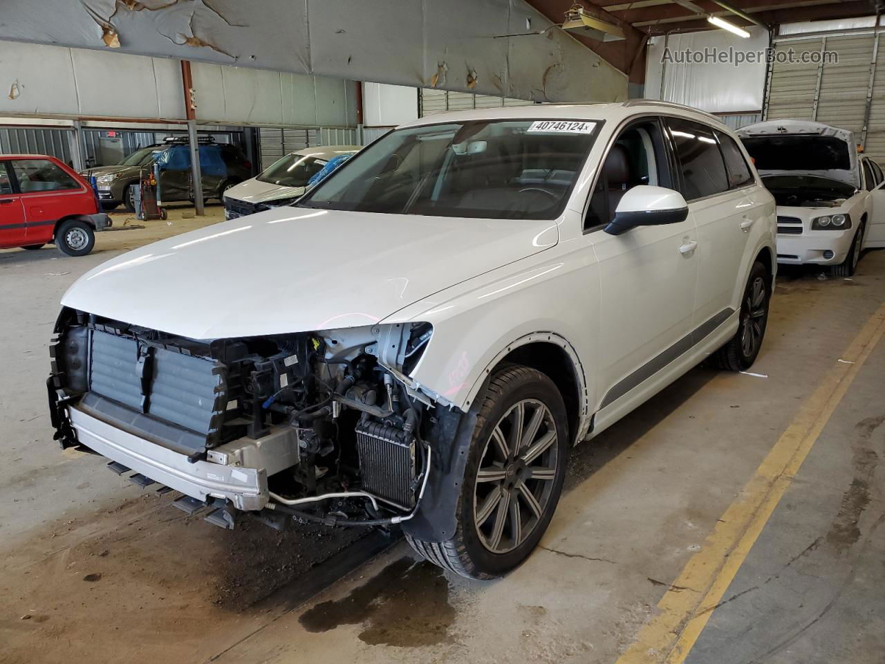 2017 Audi Q7 Premium Plus White vin: WA1LAAF70HD015892