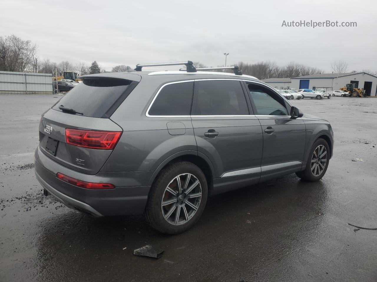 2017 Audi Q7 Premium Plus Gray vin: WA1LAAF70HD026617