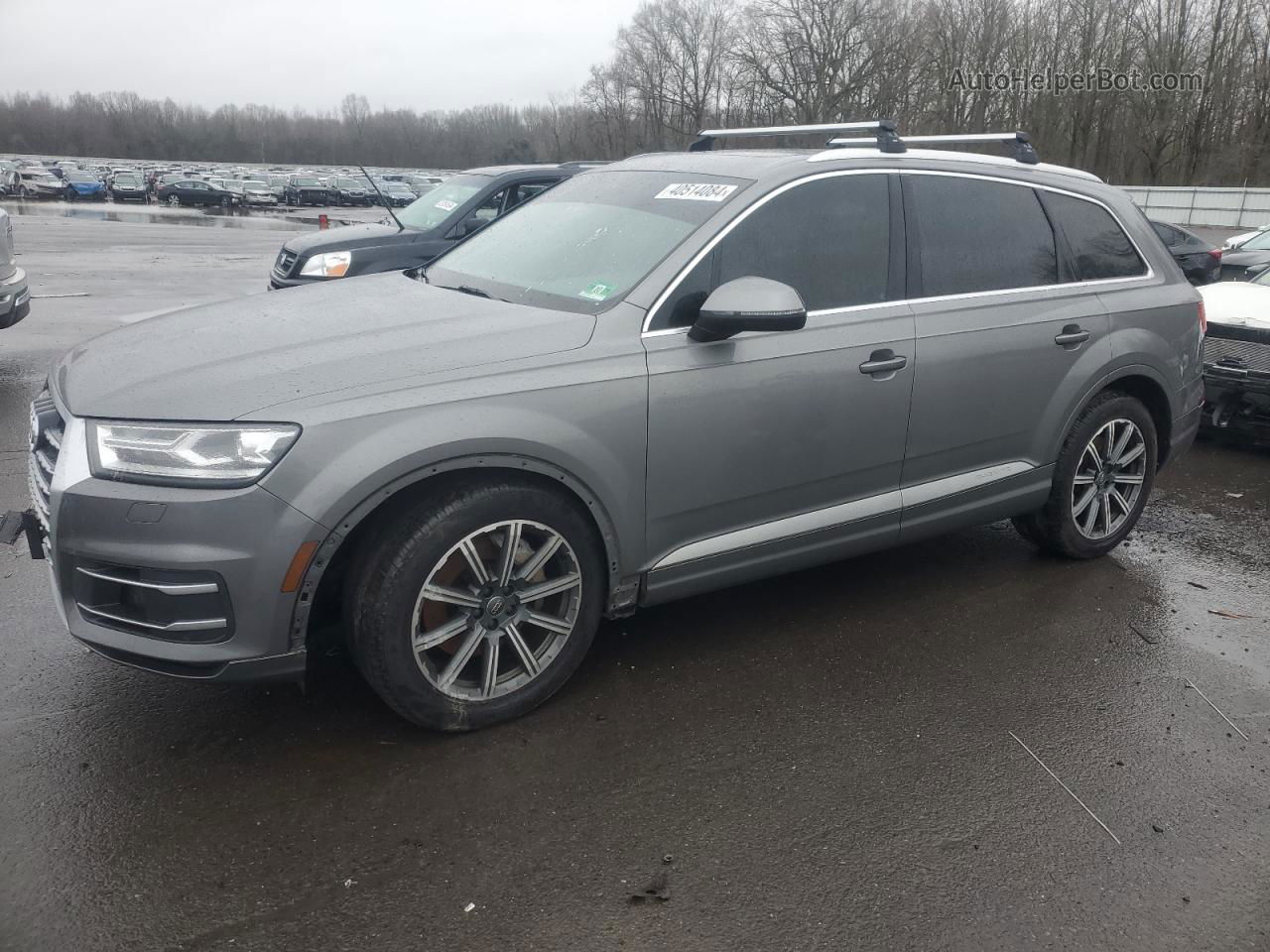 2017 Audi Q7 Premium Plus Gray vin: WA1LAAF70HD026617