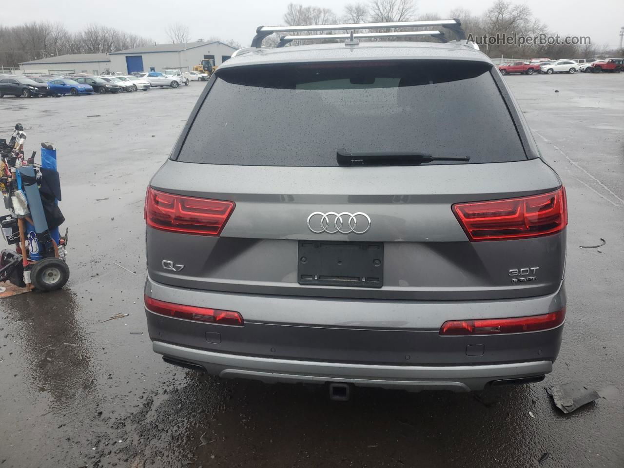 2017 Audi Q7 Premium Plus Gray vin: WA1LAAF70HD026617