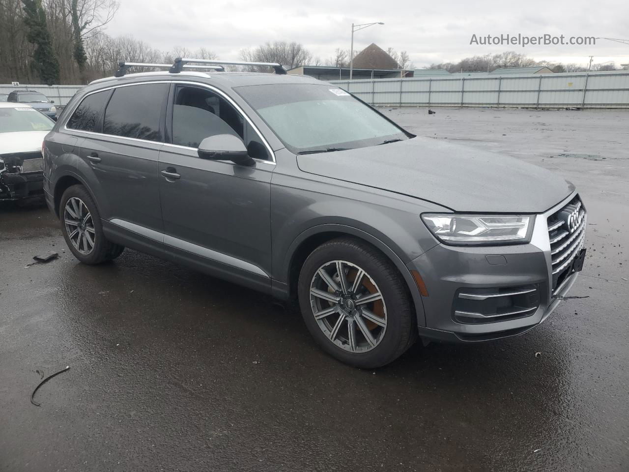 2017 Audi Q7 Premium Plus Gray vin: WA1LAAF70HD026617