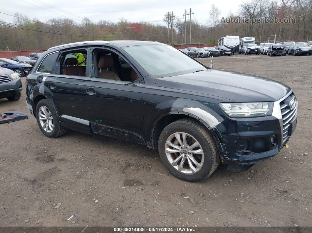 2017 Audi Q7 3.0t Premium Dark Blue vin: WA1LAAF70HD034829