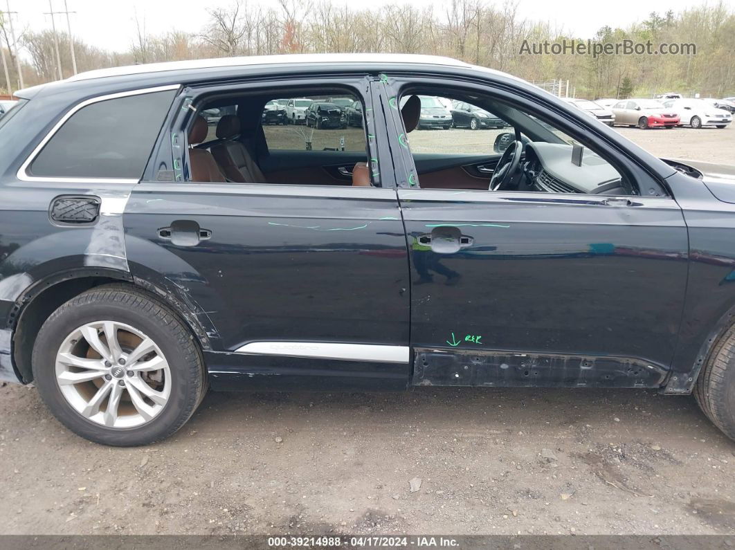 2017 Audi Q7 3.0t Premium Dark Blue vin: WA1LAAF70HD034829