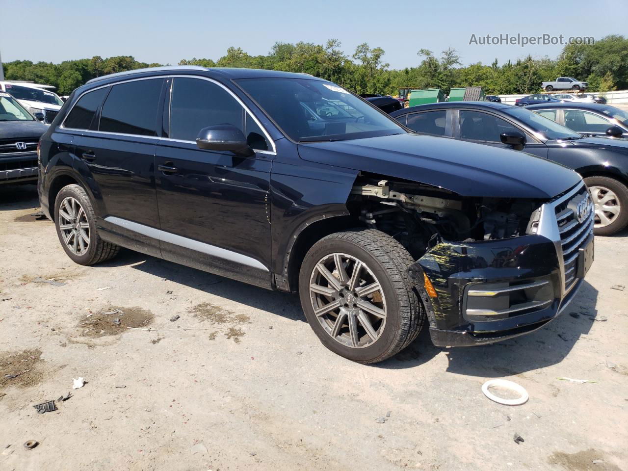 2017 Audi Q7 Premium Plus Black vin: WA1LAAF70HD058662