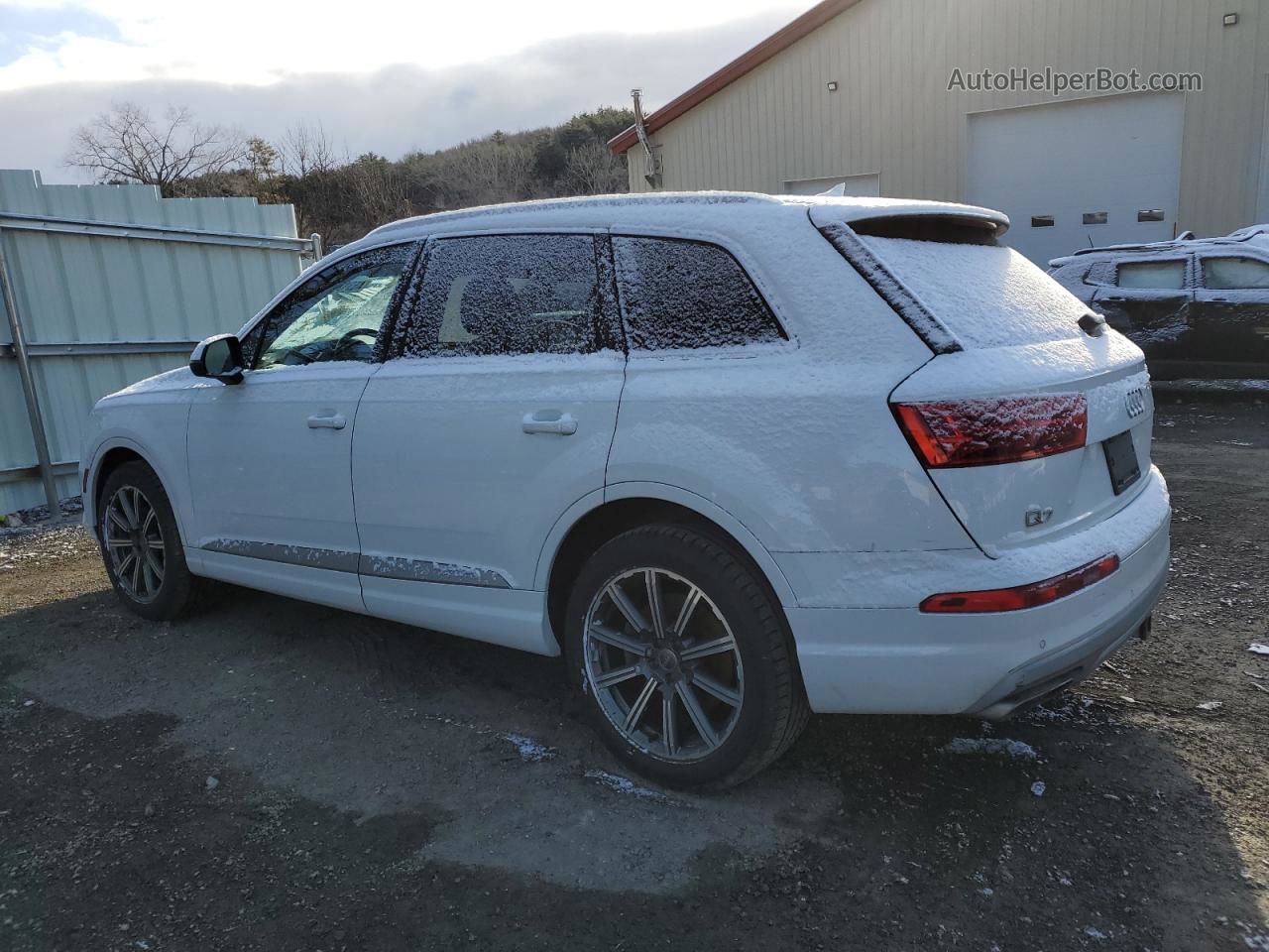 2017 Audi Q7 Premium Plus White vin: WA1LAAF71HD002116